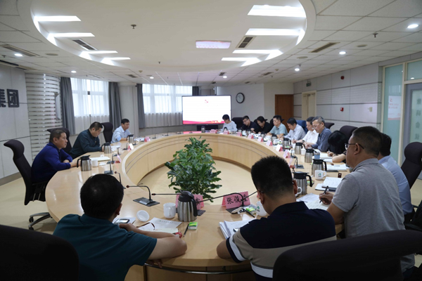 市国资委党史学习教育第三督导组到m88明昇集团督导理论学习中心组专题学习